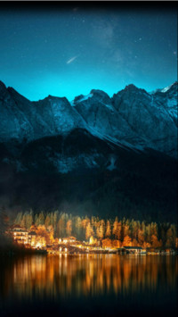 Reflection in landscape
