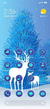 pastel deers