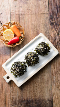 Zero failure low calorie Rice and vegetable roll 5