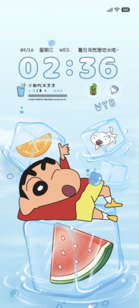 蜡笔小新夏日冰块记