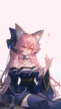 狐耳少女的花影藏着什么