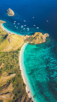 The romance of padar island