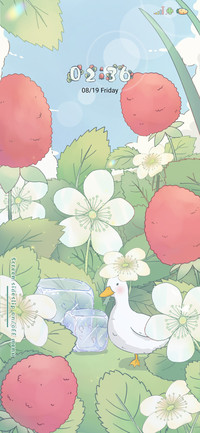 Raspberry duck