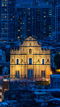 Where is the top eight scenic spots in macau