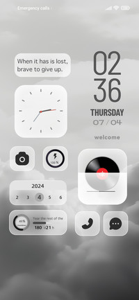 Gray cloud