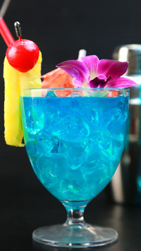 鸡尾酒之蓝色夏威夷