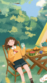 Summer camping