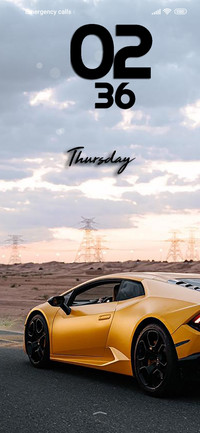 car yellow