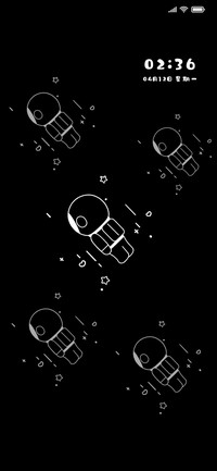 旋转太空人