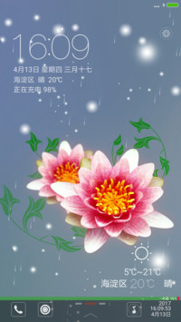 鲜花开放