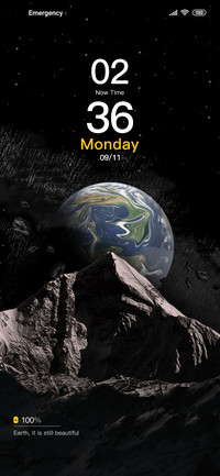 Earth's light