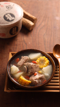 美味排骨汤