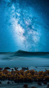 Desert night temperature difference and wonders