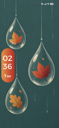 Hanging Leaves