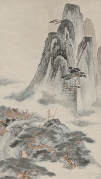 感受张大千画中的山水秘境
