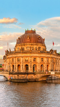 Museum island on Spree river of Germany