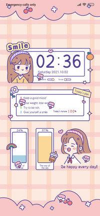 Girl Sticker