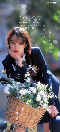 文艺清新小姐姐
