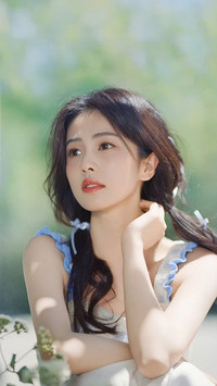 白鹿 少女系拍照模板