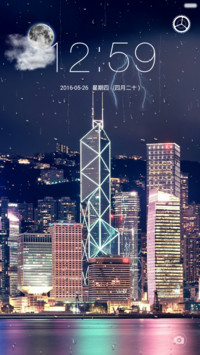  3D重力+雨滴特效 夜色撩人Pro