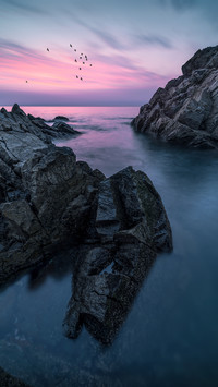 跨越山海湖泊