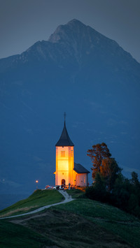 The church of Saints Primus and Felician at Jamnik