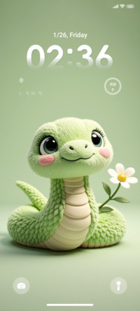 Green snake