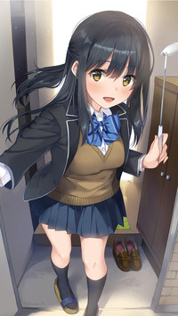 恬淡温柔的少女