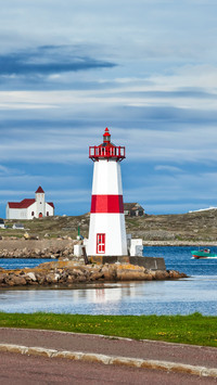 Red lighthouse