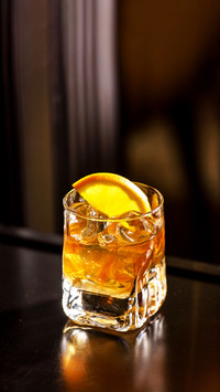Cocktail wiht orange