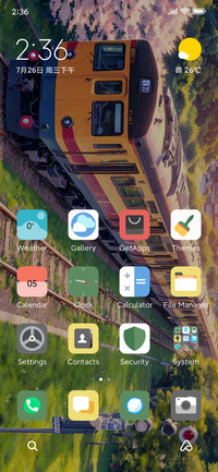 Train in picture