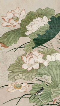 国风花鸟壁纸-锐景创意