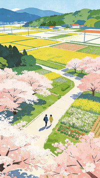 樱色田园