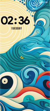 abstract sea