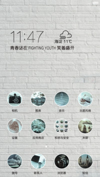 我是奋青（自由桌面+图标覆盖 V6）