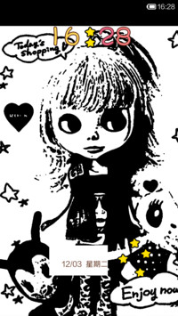 版画酷girl