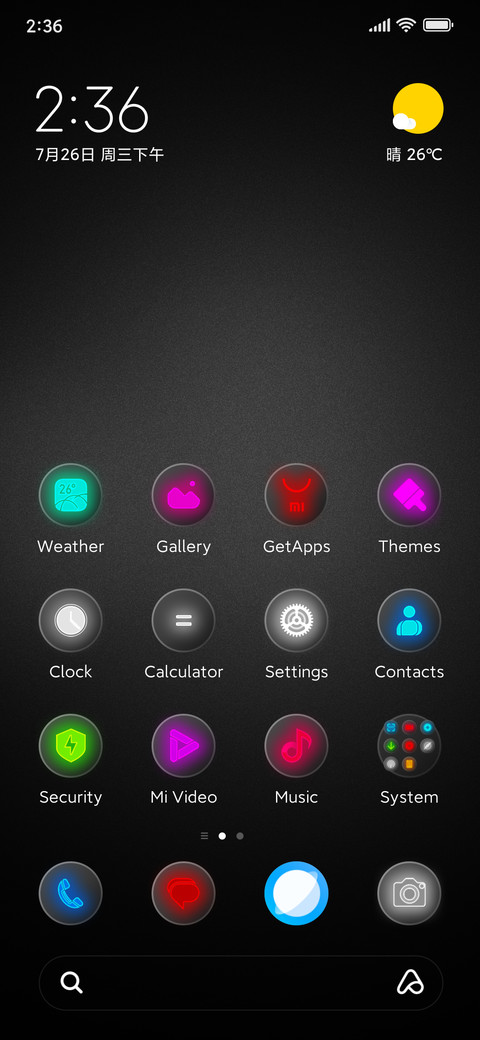 neon dark preview
