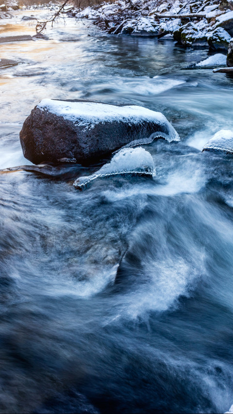 The initial melting of glaciers preview