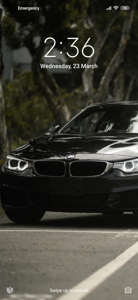 Luxury car preview
