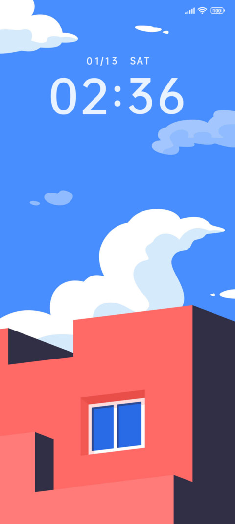 A clear summer sky preview