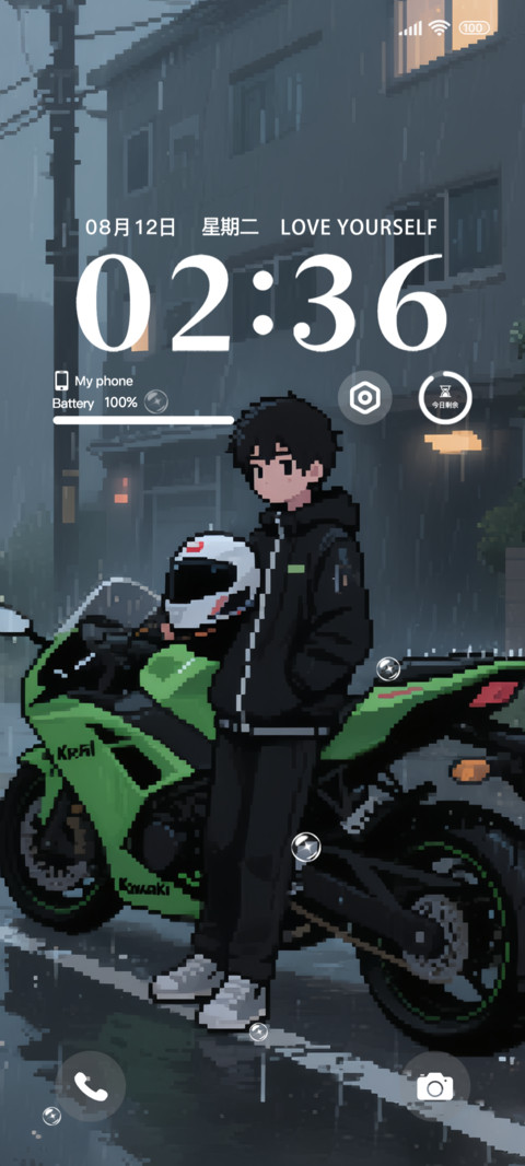 像素风机车男孩 preview