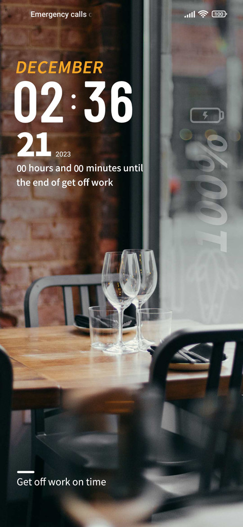 Leave work on time preview