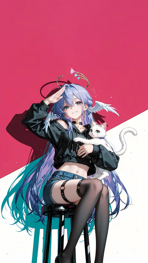 双色少女的反差时刻 preview