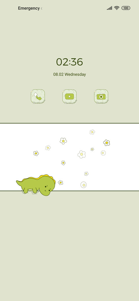 Green dinosaur preview