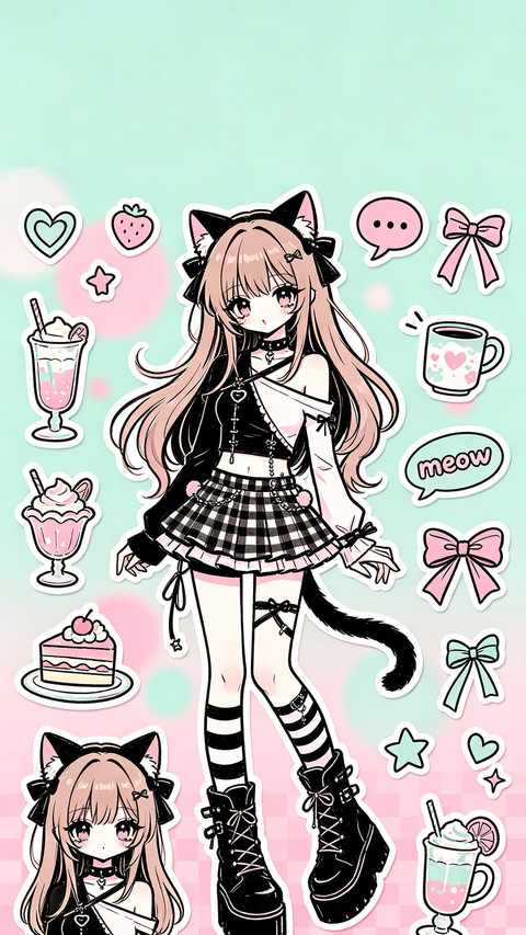 千禧风少女的穿搭艺术 preview