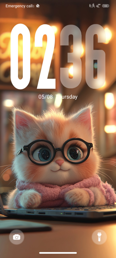 Glasses Kitten preview