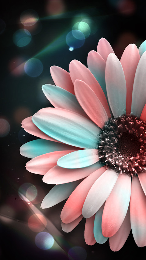 Crystal flower-Desity preview