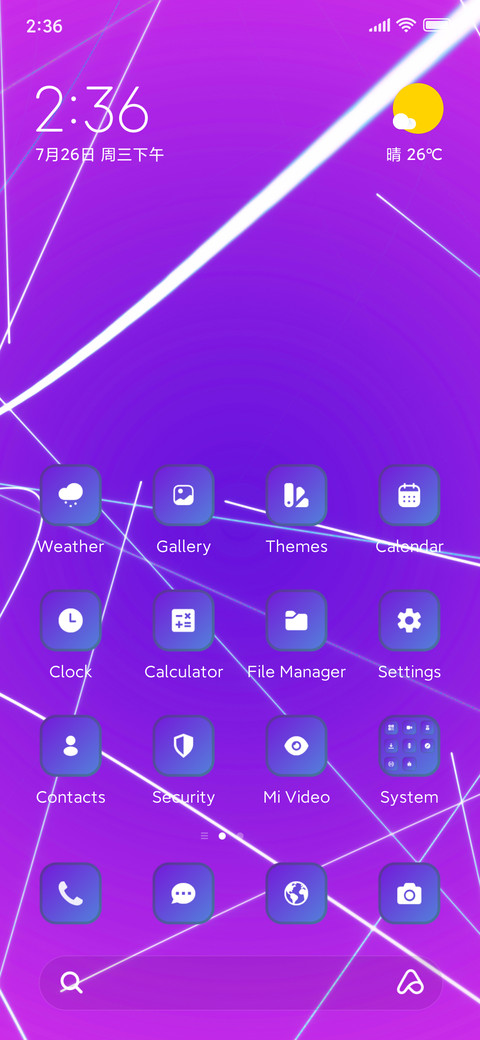 Abstract Gradient preview