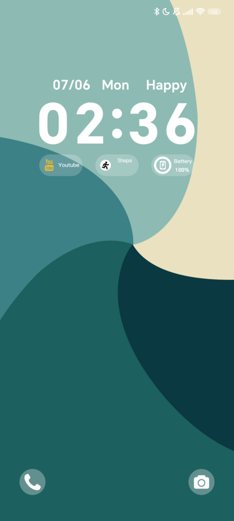 Teal Cream Curve preview