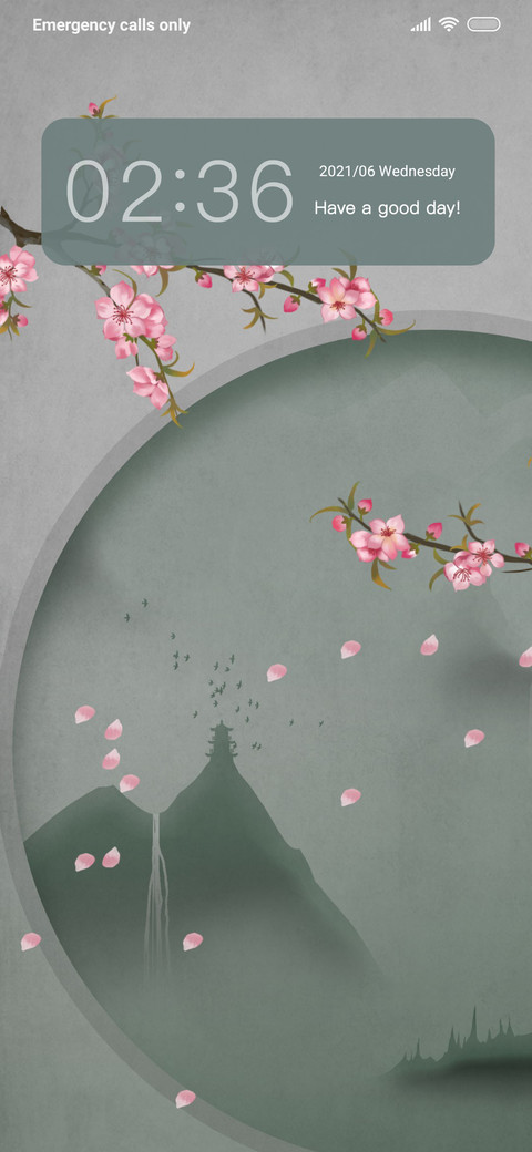 Wall landscape preview